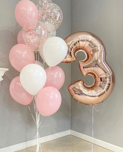 Globos Con Helio Y Decoraciones. Cajas Sorpresa