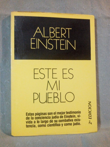 Este Es Mi Pueblo, Albert Einstein, Ed Leviatan