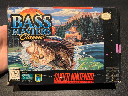 Bass Masters Classic Snes