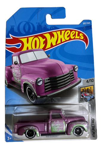 Hotwheels 52 Chevy Rosa