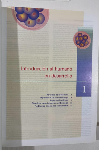 Libro Embriología Clínica - Moore, Persaud - 6a Ed Original (Usado)