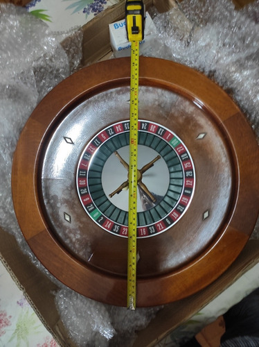 Ruleta Casino Profesional Nueva Diametro Ext 48 Cms 