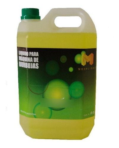 Liquido Para Maquina De Burbujas 5lts Moon Bubble5l 