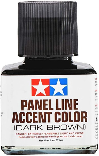 Tamiya Panel Line Accent Color (brown) (40ml)