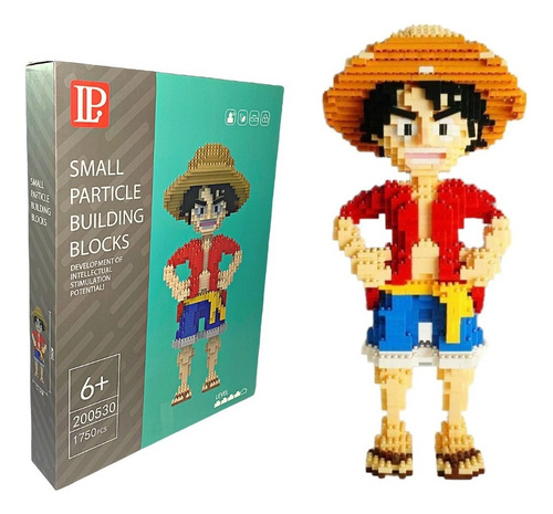 Rompecabezas 3d Bloques Armables Luffy One Piece Mini Blocks