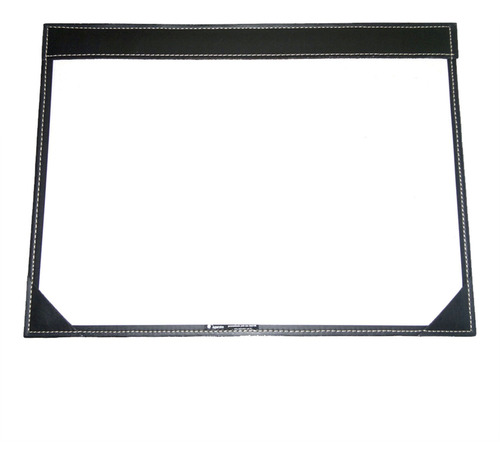 Porta Papel Planner A4 Risque Rabisque De Mesa Preto