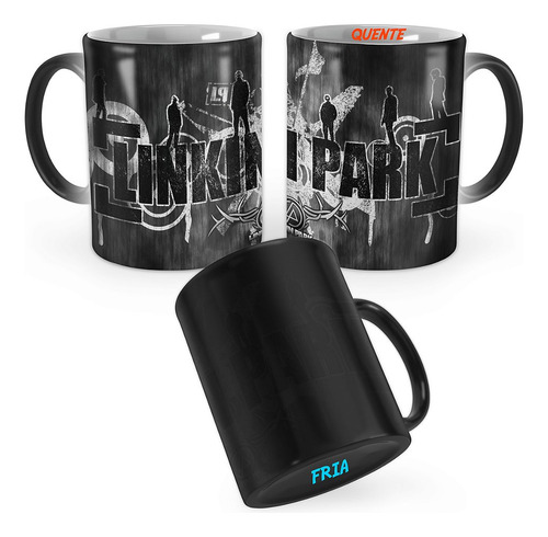 Caneca Mágica Linkin Park Banda Rock Mod 1