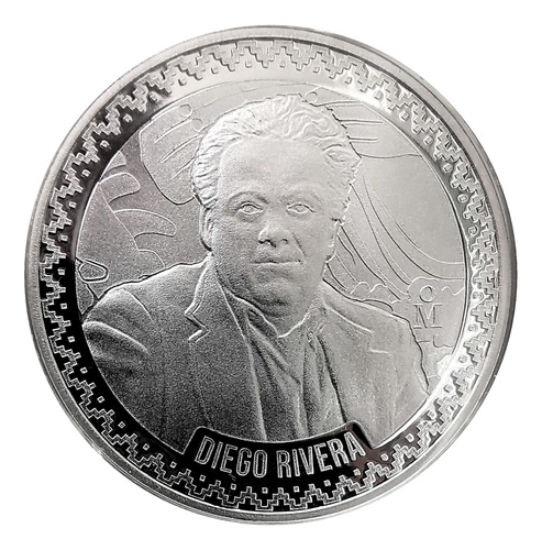 Medalla Plata Diego Rivera Edición Especial Con Certificado