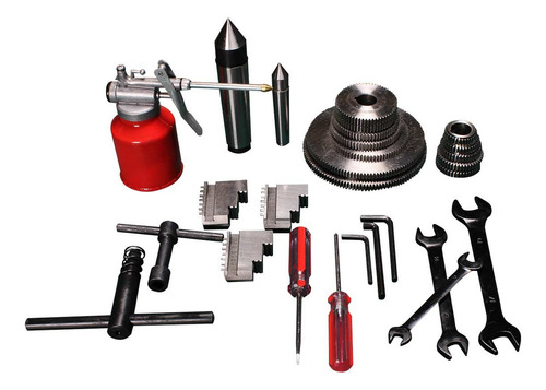 Torno Mecánico Paralelo 700 Mm Motor 750w Barovo 220v