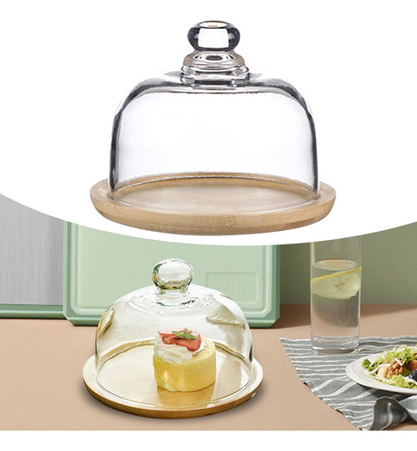 Soporte Para Tartas Con Cúpula De Para Pastel De 4 Pulgadas