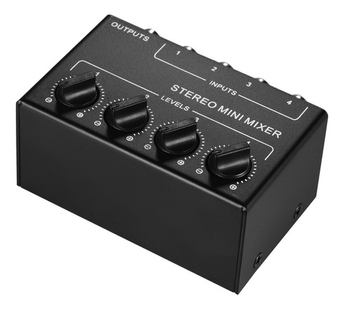 Mini Mezclador De Audio Estéreo Dispensador Para Tableta De