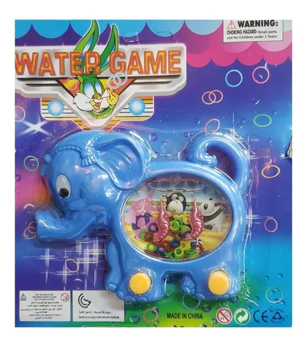 Juego De Agua Elefante Con Aros Para Embocar Water Game