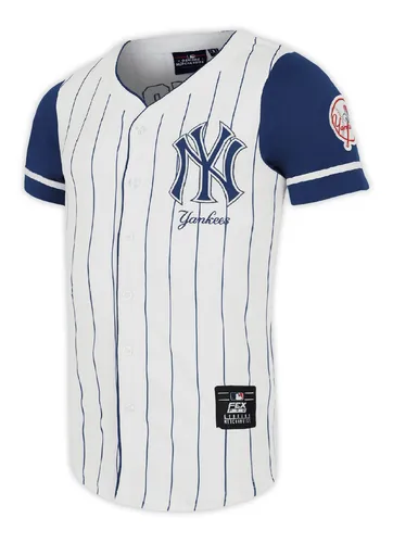 Camisola Mlb New York Yankees Blanco Cuotas sin inter s