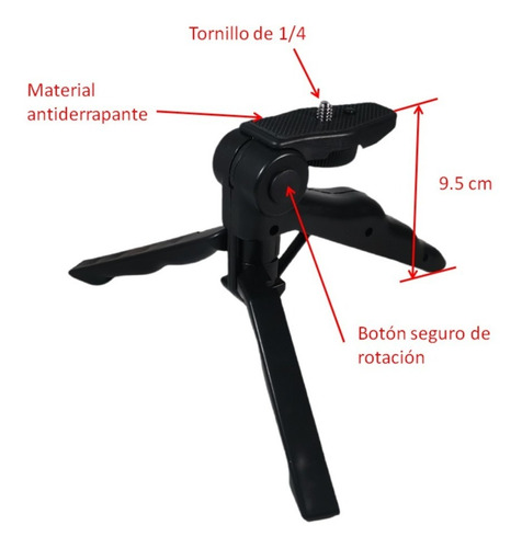 Tripie Para Celular Camara Gopro
