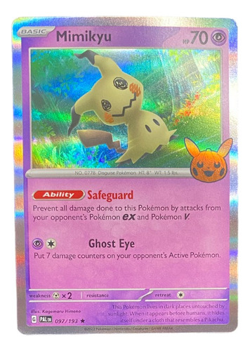 Mimikyu Holo - Trick Or Trade (2023) Pokémon Tcg