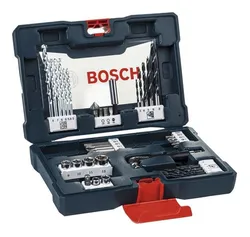 Comprar Kit De Ferramentas Bosch V-line 41 Unidades Brocas E Pontas Cor Azul no Mercado Livre