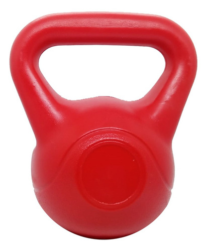 Pesa Rusa Pvc 6 Kg Funcional Kettlebell Cross Training Color Rojo 2