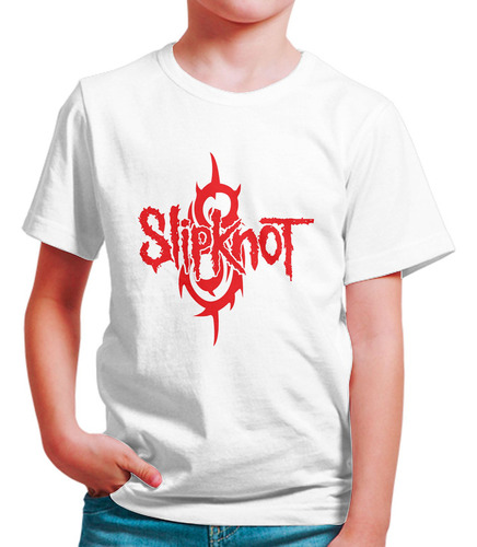 Polo Niño Slipknot Logo (d0499 Boleto.store)