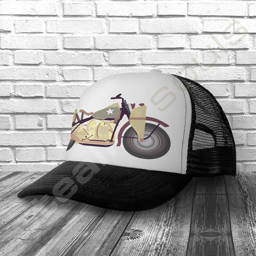 Gorra Trucker Camionera | Moto #326| Cafe Racer Bobber Vespa