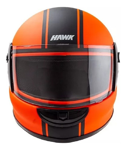 Casco Hawk Rs Junior Naranja Mate Xs (54 Cm) - #astrogroup