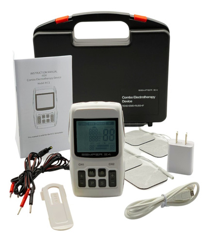 Electroestimulador Semper E4 Tens-ems-if-rusa