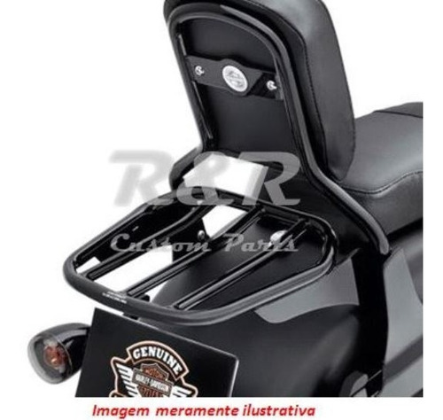 Sissy Bar Encosto Garupa Harley Fat Bob Destacável
