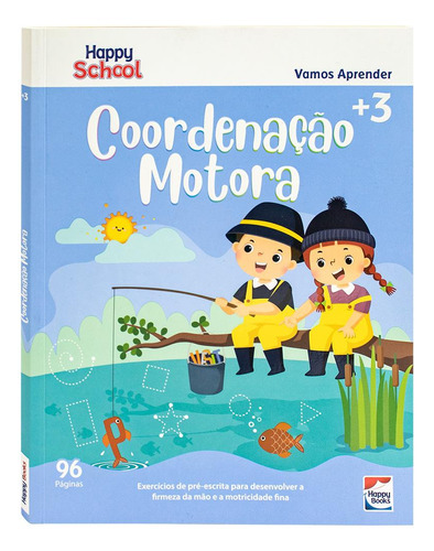 Hs Cartilha De Alfabetização: Coordenação Motora, De Wonderhouse. Editora Happy Books, Capa Mole Em Português