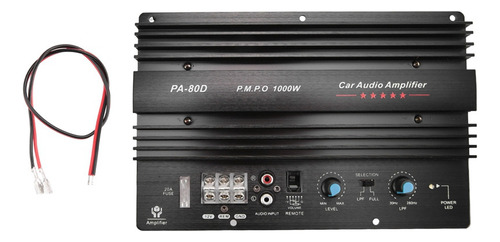 Placa Amplificadora De Audio Para Coche Pa-80d, 12 V, 1000 W