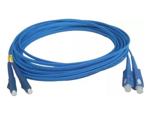 Cordão Óptico Duplex - Sm - Lc-pc / Sc-pc 3m Novo