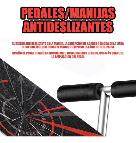 Skate diabo em pé Nayumi ABEC-7 para crianças azul