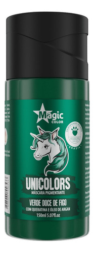 Matizador Magic Color  Unicolors tom verde-doce de figo x 150mL