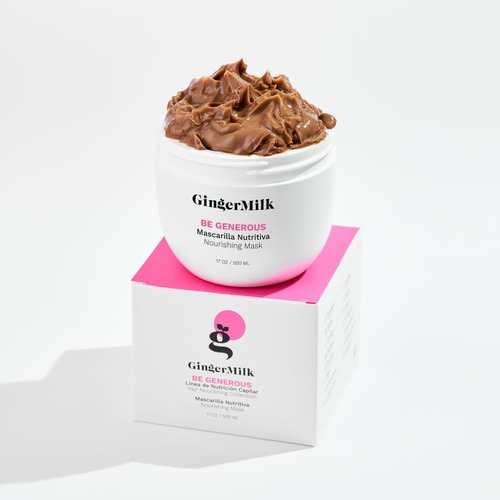 Ginger Milk - Máscara Capilar Nutritiva - Hidrata Profundame
