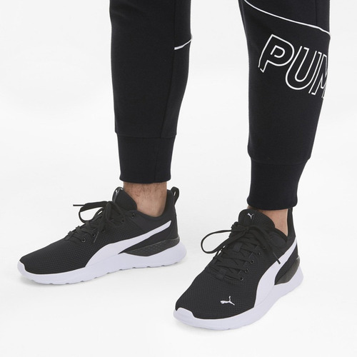 Imagen 4 de 8 de Zapatilla Puma Anzarun Lite Negro/blanco Hombre