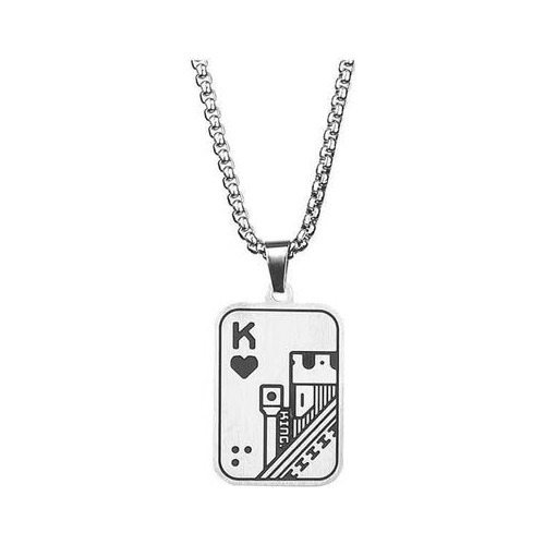 Collar Con Colgante De Póker Lucky Ace Of Spades P6