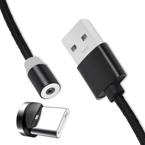 Cable Magnético Usb Cable Usb Tipo C Cable De Datos De Carga