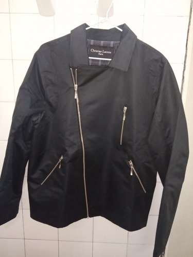 Campera Biker Cristian Lacroix Negra M Ay Not Dead Bensimon