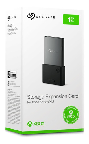 Ssd Seagate Para Xbox Series X/s Pcie Gen4x2 Nvme 512gb Cor Preto