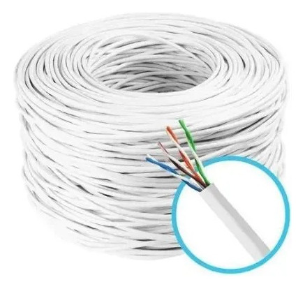 Cabo De Rede Cat 5e Externo Cmx U/utp Copperlan 305 Metros