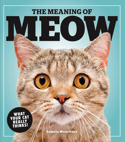 The Meaning Of Meow What Your Cat Really Thinks, De Weintraub, Pamela. Editorial Centennial Books, Tapa Blanda En Inglés, 2020