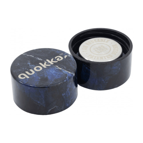 Botella 510ml Solid Acero Inox Fantasia Black Marble