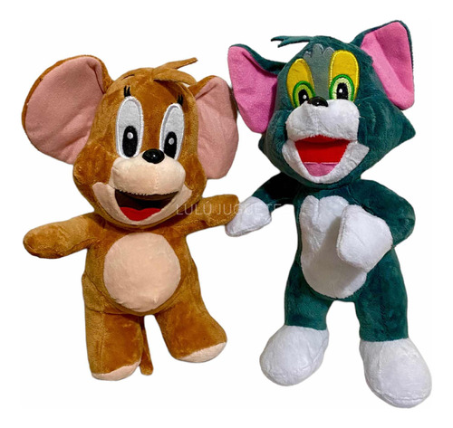 Peluche Tom Y Jerry Muñecos Figuras Suave Hermoso