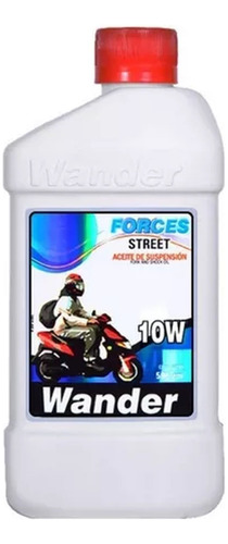 Aceite Suspensión Moto Wander 10w X 500 Ml Cuo