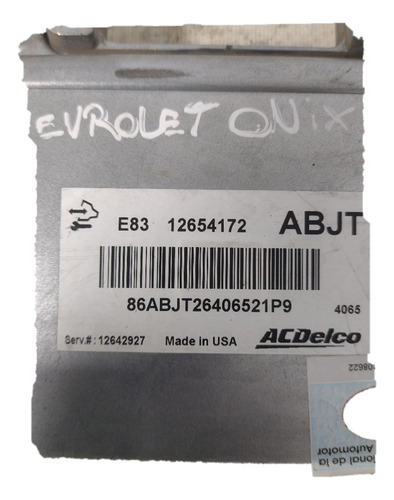 Ecu Computadora Chevrolet Onix 2014 (Usado)