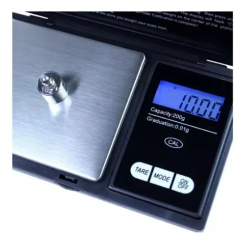 Balanza Alta Precisión Digital 0.1-200g Joyeria Oro Gramera