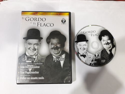 Dvd El Gordo Y El Flaco Vol 2 En Formato Dvd