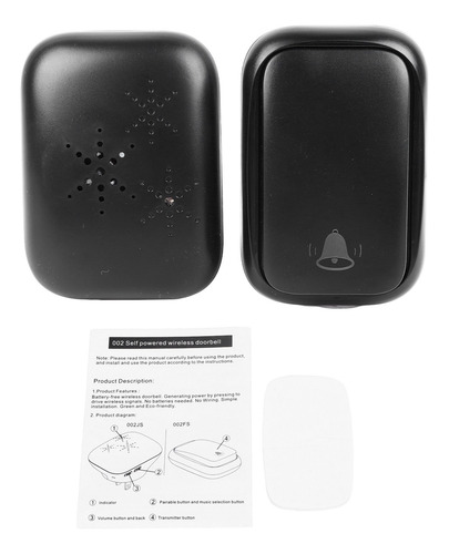 Control Remoto Inalámbrico A Prueba De Agua Con Timbre Autoa
