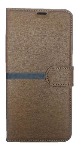 Funda tipo cartera para Samsung A73, color de la funda: marrón