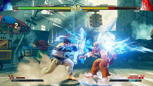 Street Fighter V Arcade Edition Capcom Ps4 Físico (Recondicionado)