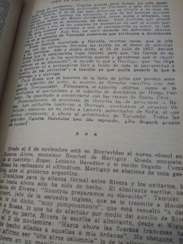 La Vida De Don Juan Manuel De Rosas De Manuel Galvez (Usado)
