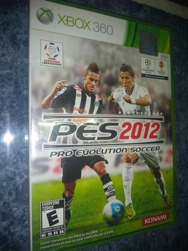 Xbox 360 Live Juego Pro Evolution Soccer 2012 Físico